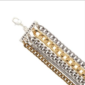 Jenny Bird "Austin" Mixed Metal Chain Bracelet